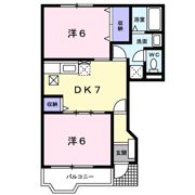 グリーンヒルズK Ⅱの間取り画像