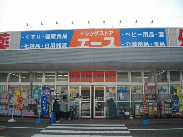 近くのドラッグストアエースまで700m（徒歩9分）