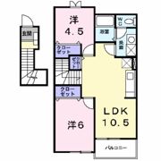 プルネーレAの間取り画像