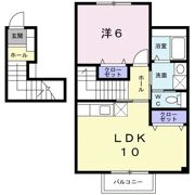 オーシャン21の間取り画像