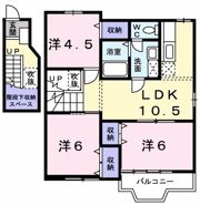 シャン・ド・フルールの間取り画像