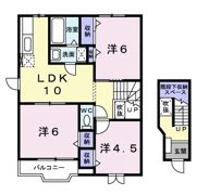 天王森の間取り画像