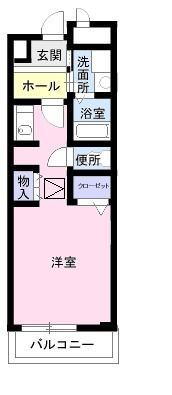 プレアリー リブの間取り画像