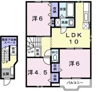 La．プラティーヌの間取り画像