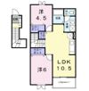 グリーンハイツ大門の間取り画像