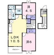 グリーンハイツ大門の間取り画像