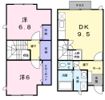 ボンヌシャンツN Ⅱの間取り画像