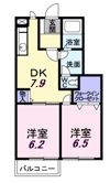 カーサ高町の間取り画像