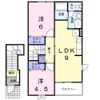 アヴェニール Bの間取り画像