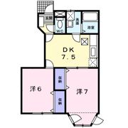 メゾンかごはらの間取り画像