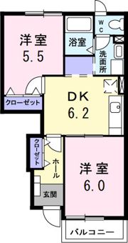 メゾン・リヴァーサイドの間取り画像