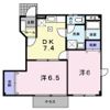 ソレアード石井 Bの間取り画像