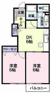 ア・スプリングBの間取り画像