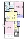 ヒルサイドの間取り画像
