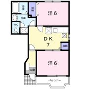 メゾンマルベリーA棟の間取り画像