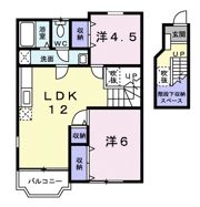 メゾンマルベリーB棟の間取り画像