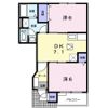 バーシアフリー Aの間取り画像