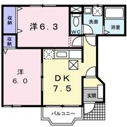 エブリー・ママの間取り画像