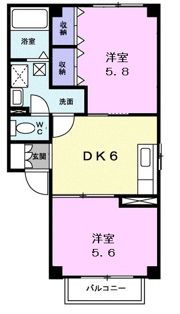 フリーダムの間取り画像