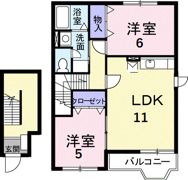 エトワールヒルズの間取り画像