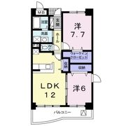 エヴァーグリーン ハイツの間取り画像