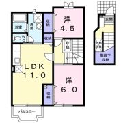 フォレスタピーノの間取り画像