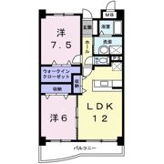 アズゥ－ルの間取り画像