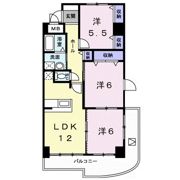 アズゥ－ルの間取り画像