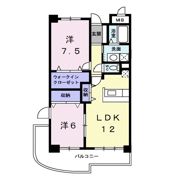アズゥ－ルの間取り画像
