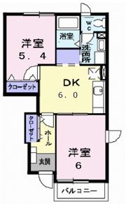 エクセラン・パレスの間取り画像