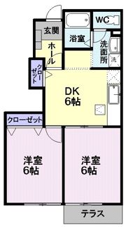 セレーノM’s＆Y Bの間取り画像