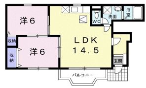 パルティーレの間取り画像