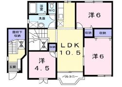 ジャン・ピュールⅡの間取り画像