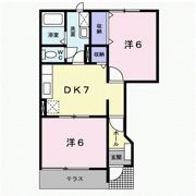ヴィラヴェルソーの間取り画像