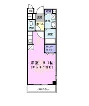 ビサイドアヴェニューの間取り画像