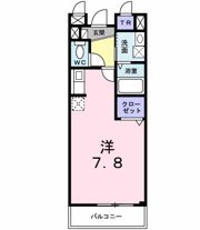 エテルノ・スクウェア弐番館の間取り画像