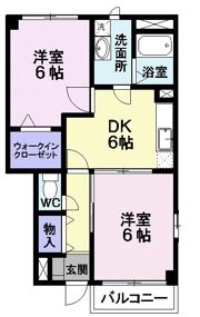 シュトラーセの間取り画像
