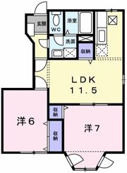 Bay Moat Aの間取り画像
