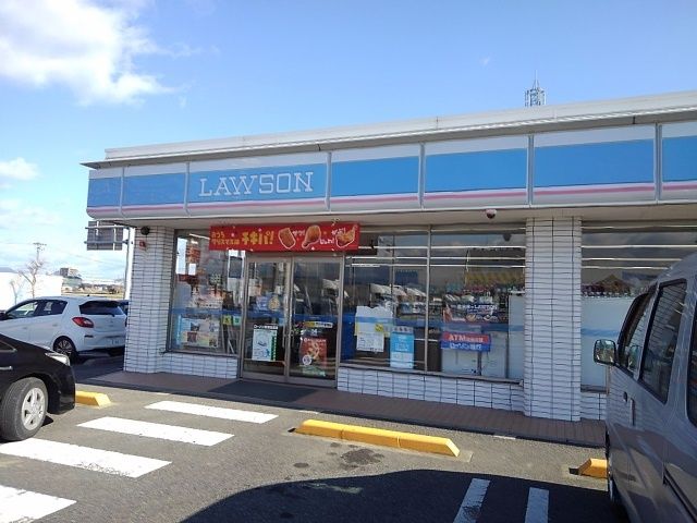 近くのローソン柳津佐波店まで800m（徒歩10分）