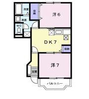 プリマベーラ古国府Ⅰの間取り画像