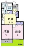 ラベンダーの間取り画像