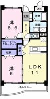 レインボー21の間取り画像