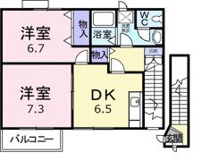 リファインド・N Ⅱの間取り画像