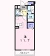 メゾングラシュ Ⅱの間取り画像