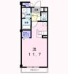 メゾングラシュ Ⅱの間取り画像