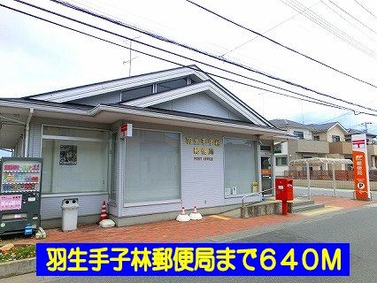 近くの羽生手子林郵便局まで640m(徒歩8分)