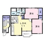エスペランサⅠの間取り画像