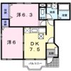 ヴィラ・スターブル Ⅱの間取り画像