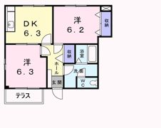 エクセル58Bの間取り画像