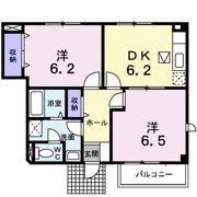 エクセル58Bの間取り画像